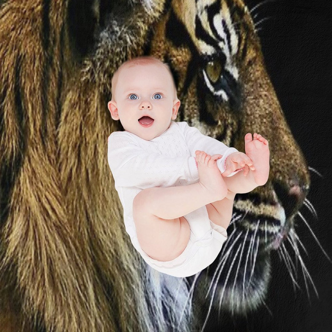 Tiger Multi-functional Throw Blanket