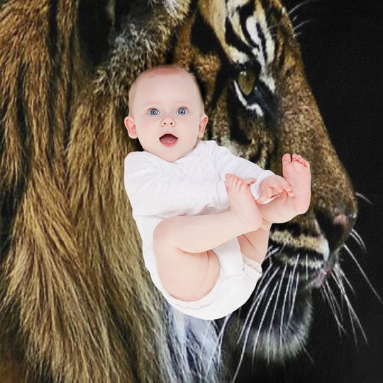 Tiger Multi-functional Throw Blanket