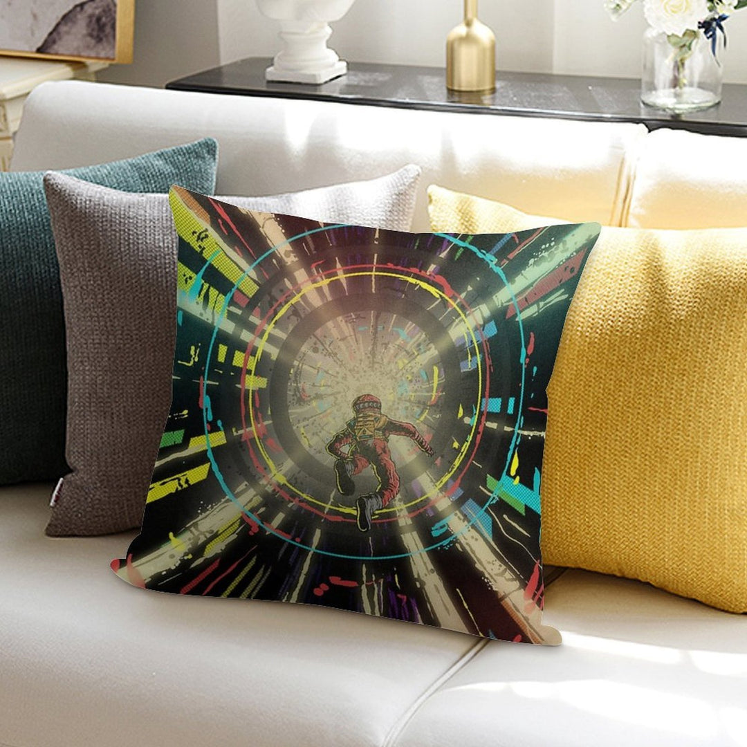 It Goes on Forever... Soft Bedroom Essential Throw Pillow