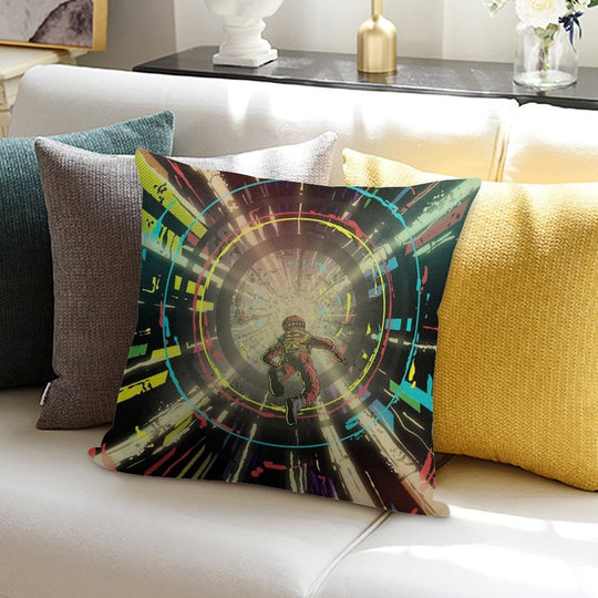 It Goes on Forever... Soft Bedroom Essential Throw Pillow