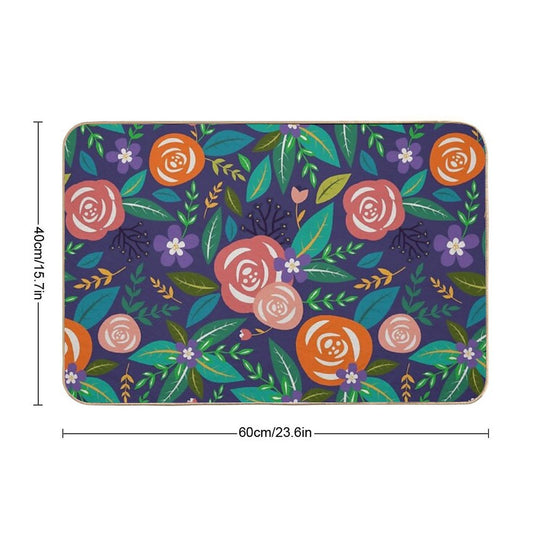 Exotique  Fade-Resistant Bath Mat