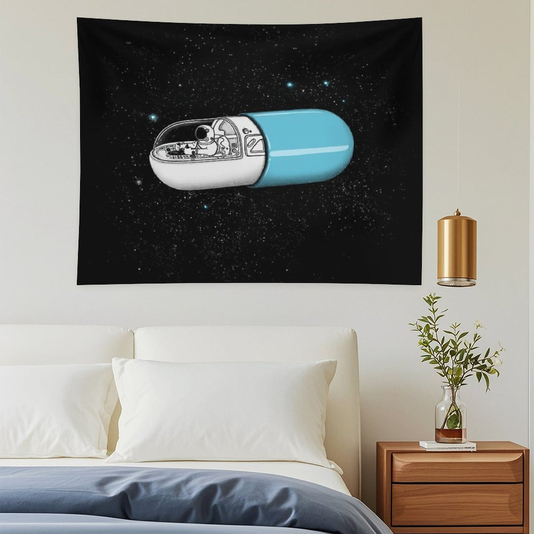 Space Capsule Tapestry