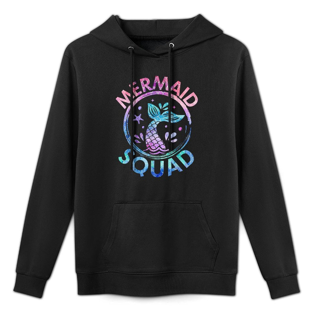 Cute Mermaid Birthday Squad Birthday Girl Party All-Day Comfort Hoodie