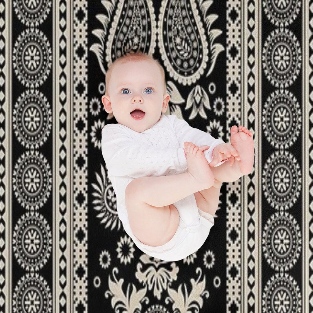 Wallpaper Pattern Eco-conscious Throw Blanket