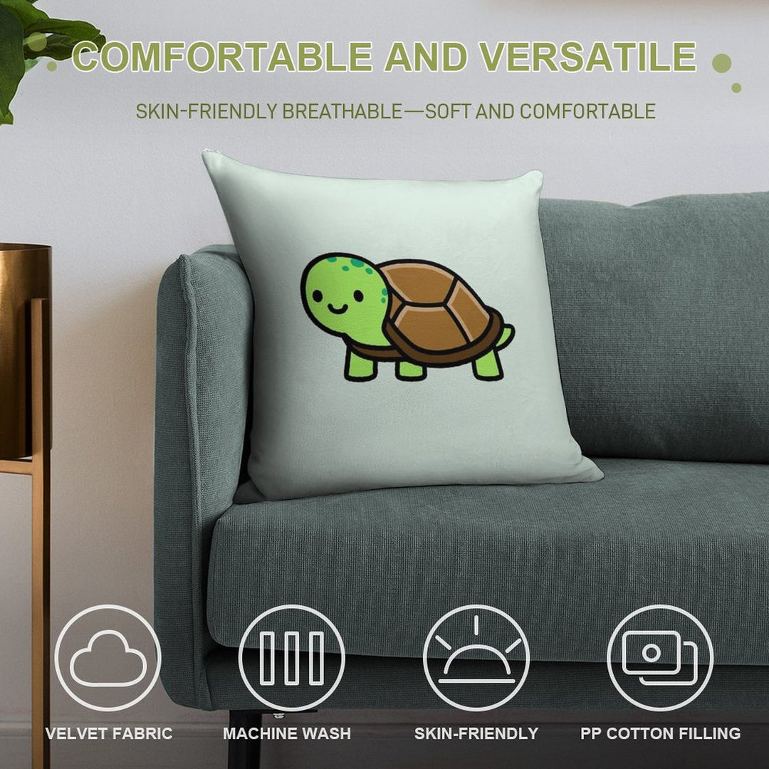 Turtle Soft Easy Maintenance Throw Pillow