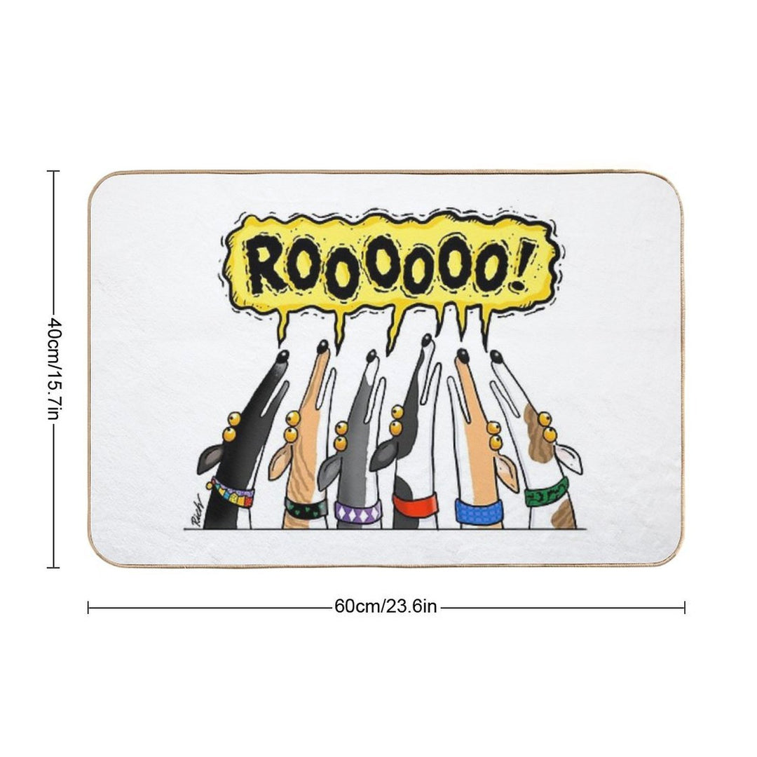 Roooooo!  Easy To Clean Bath Mat