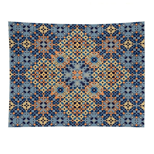 The Four Squares Delicate Islamic Mosaic Tapestry