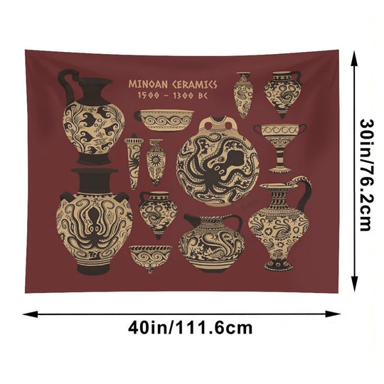 Late Minoan Ceramics Tapestry