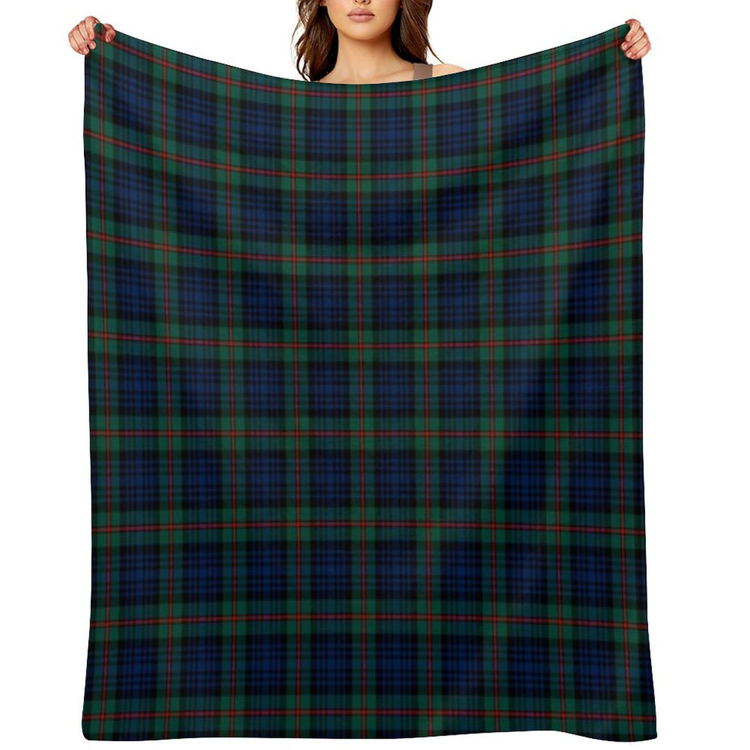 Clan MacKinlay Tartan Premium Throw Blanket