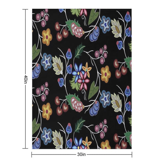 Anishnawbe Machine-washable Throw Blanket