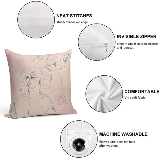 Tantrum Man — A Case Study Soft Bedroom Essential Throw Pillow