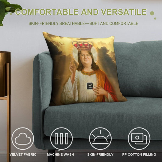 Gaben Soft Luxury Feel Throw Pillow