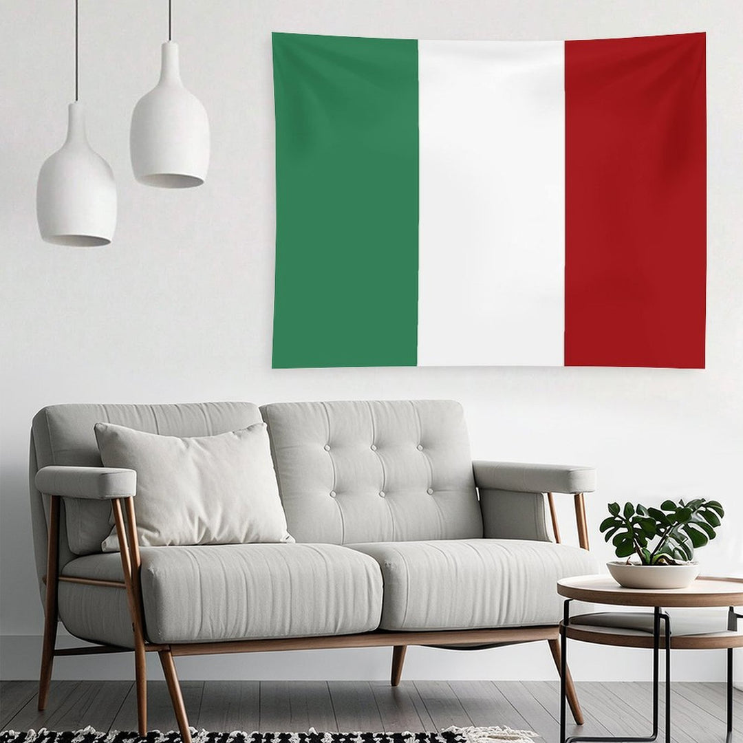 Italian Flag Tapestry