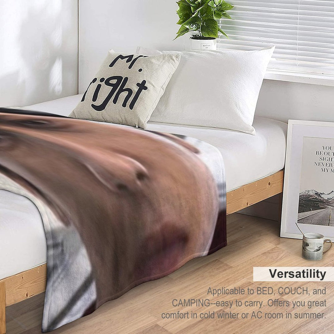 When The McRib Shrink-resistant Throw Blanket