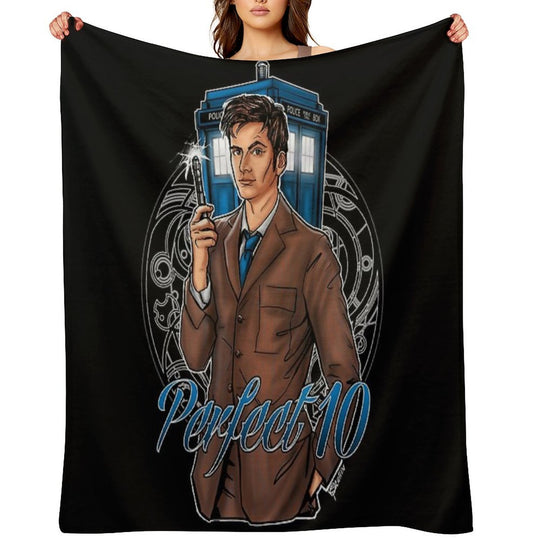 Perfect 10 Plush Throw Blanket