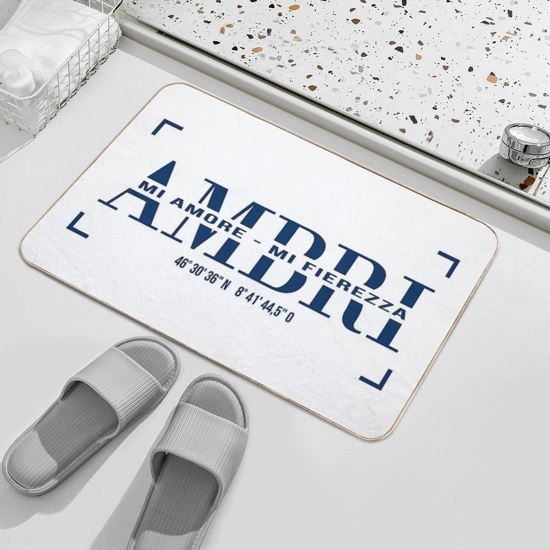 Ambri HCAP Hockey  Slip-Resistant Bath Mat