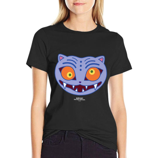 Kpop Demon Hunters Derpy Officially Licensed Premium  Relaxed-fit T-Shirt