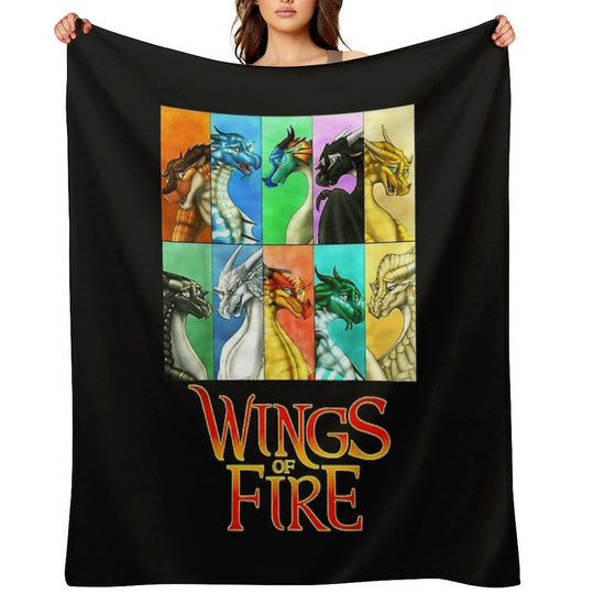 Wings Of Fire - All Together Men Women Kids Shrink-resistant Throw Blanket