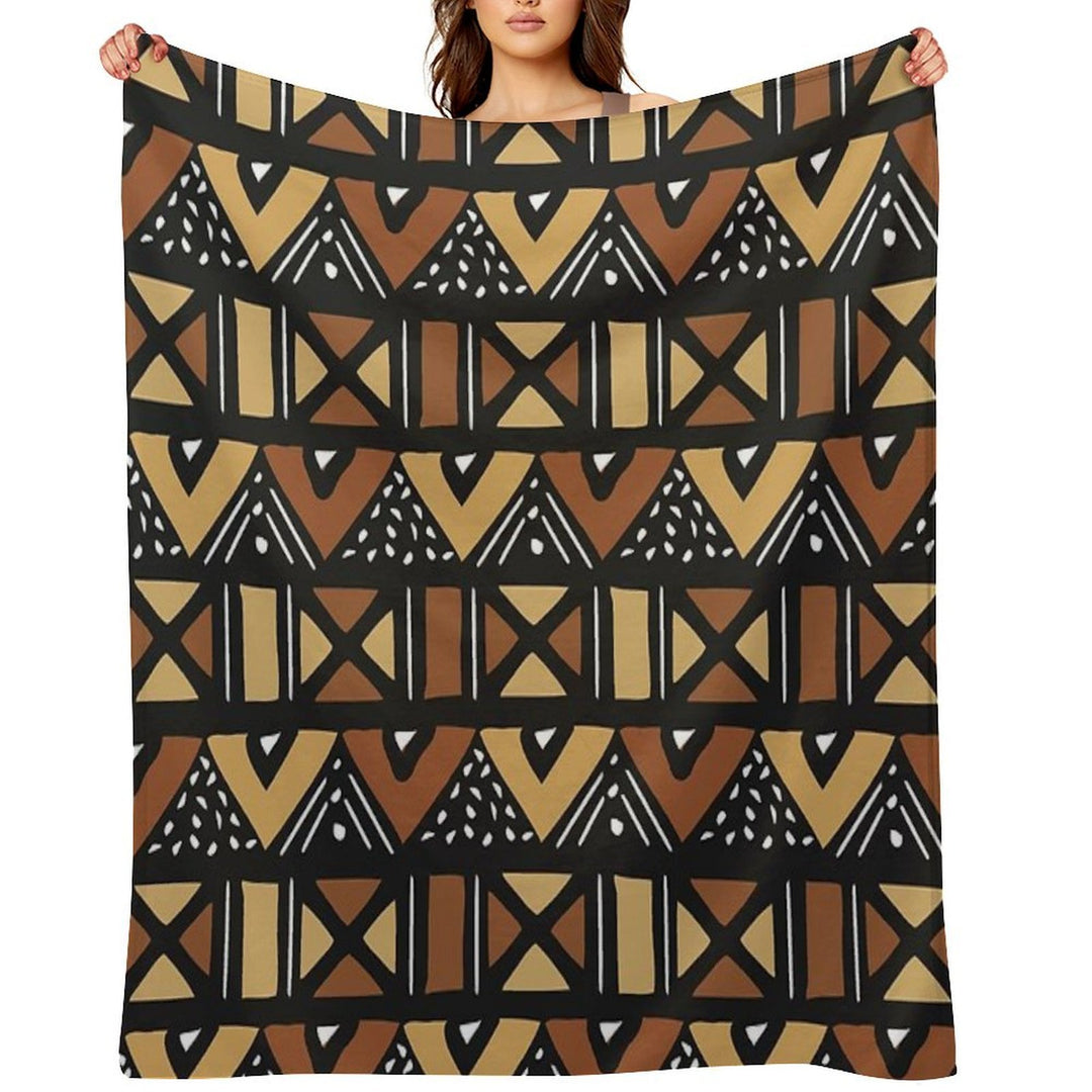 Mud Cloth Mali Quick-dry Throw Blanket