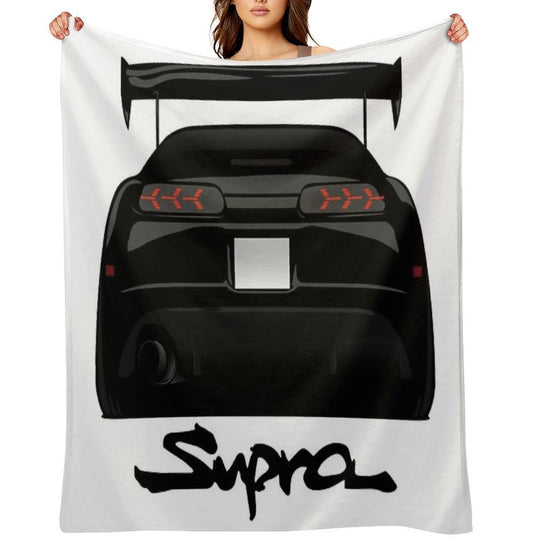 Toyota Supra Mk4 Multi-functional Throw Blanket