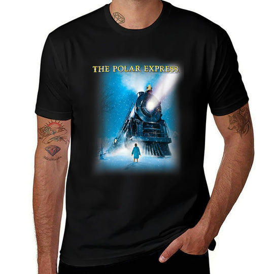 Polar Express Big Train  Lightweight T-Shirt