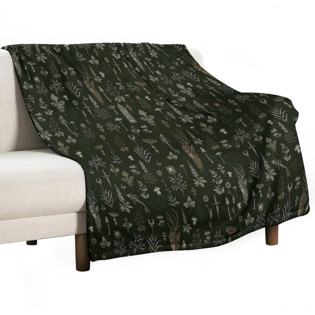 Forest And Field Guardian Gift-ready Throw Blanket