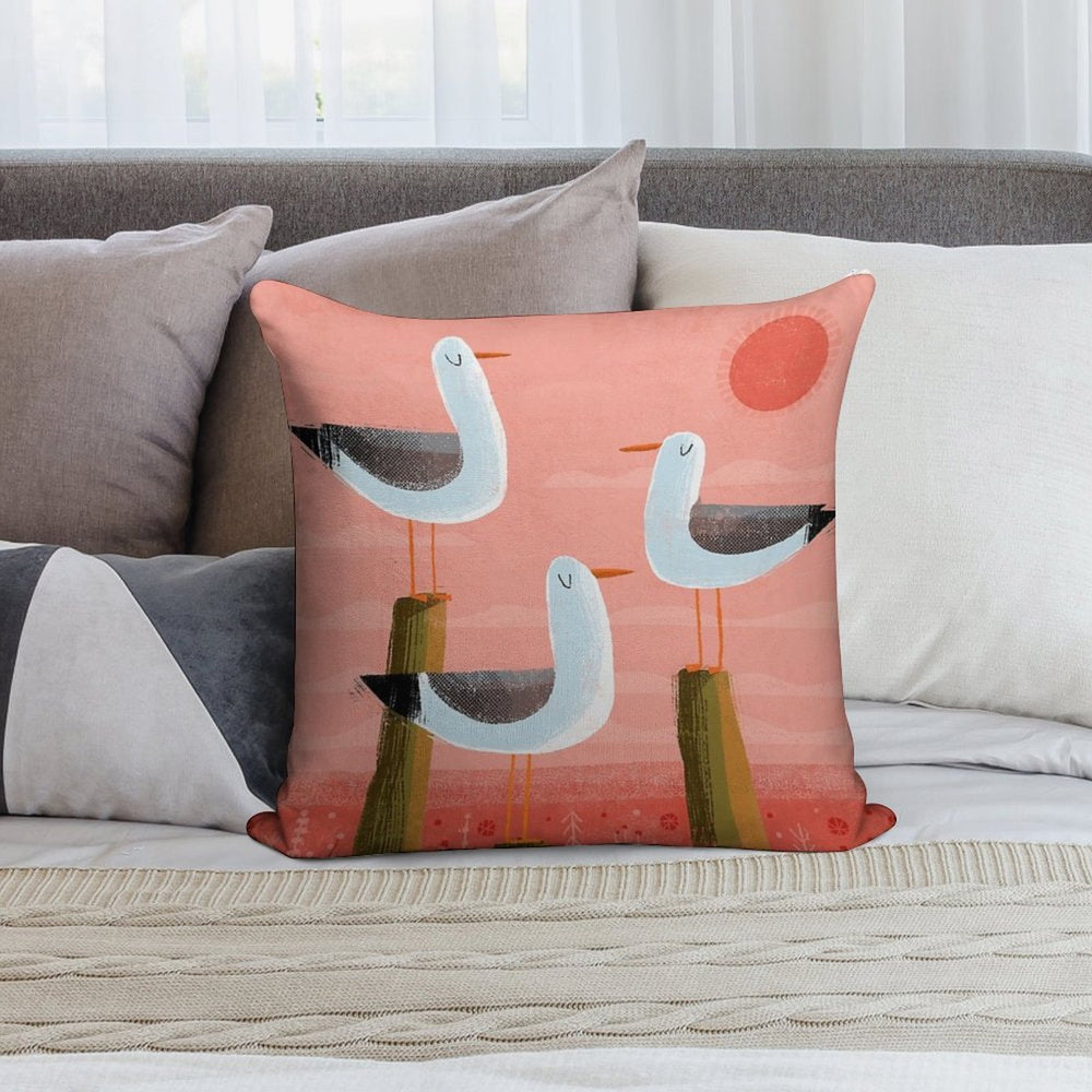 Three Gulls Soft Durable Construction Throw Pillow