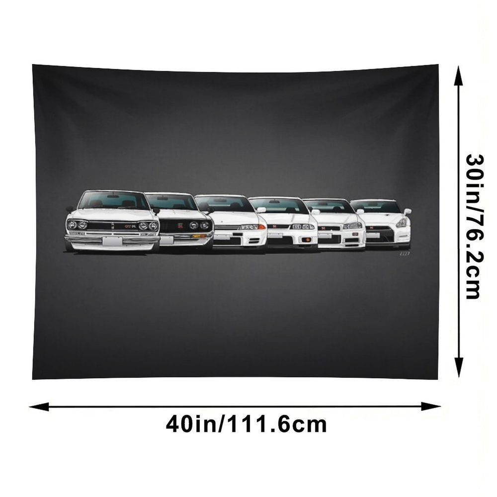 History Nissan GTR - V02 Tapestry