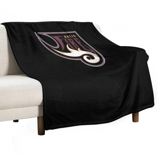 Rhein Fire Vintage Logo Classic Comfort Throw Blanket