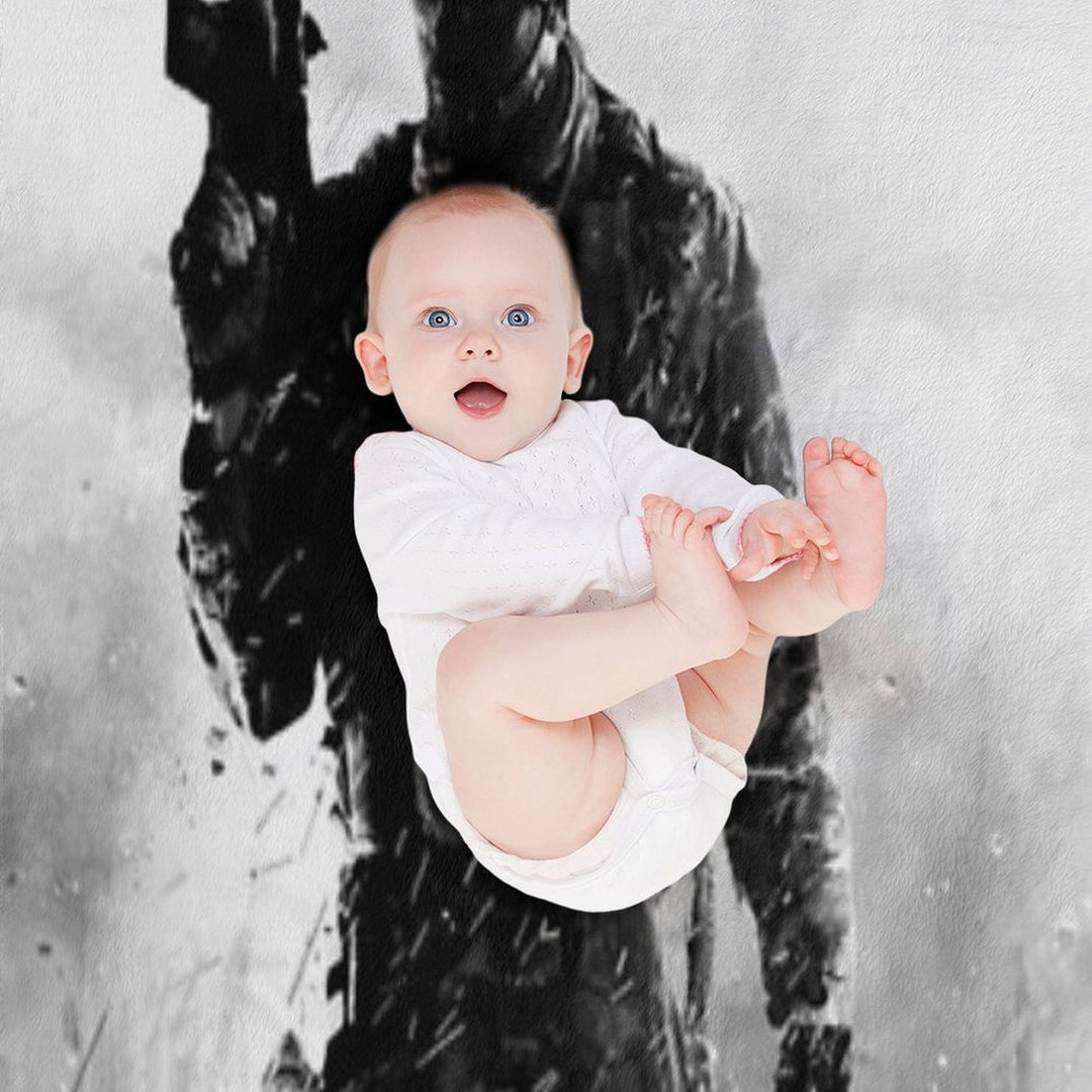 MW2 - Soldier Game Lightweight Throw Blanket