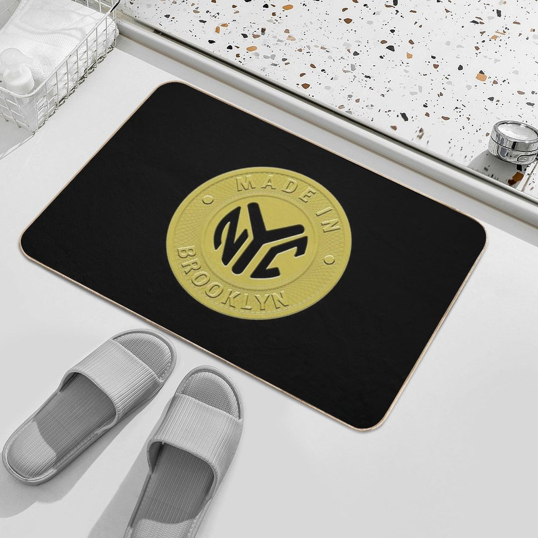 Made In New York Brooklyn  Eco-Friendly Bath Mat