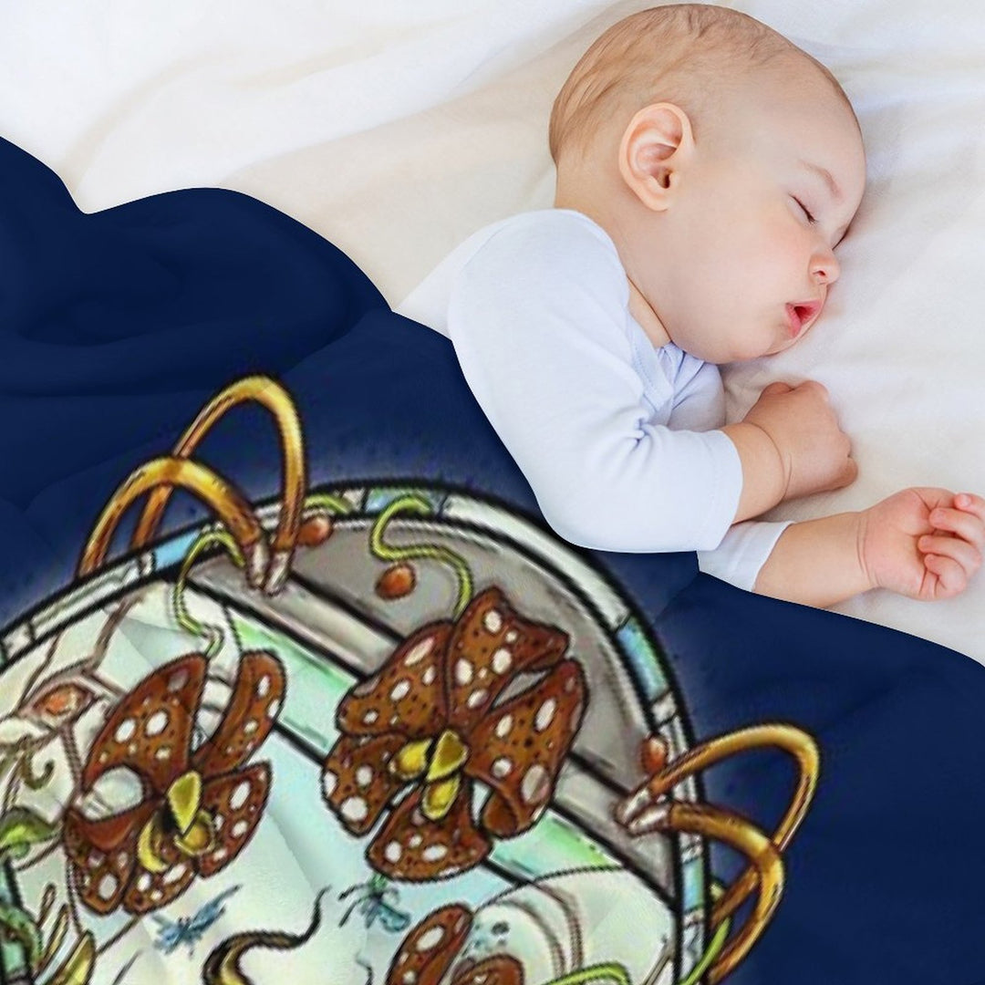 Maternal Instinct Eco-conscious Throw Blanket