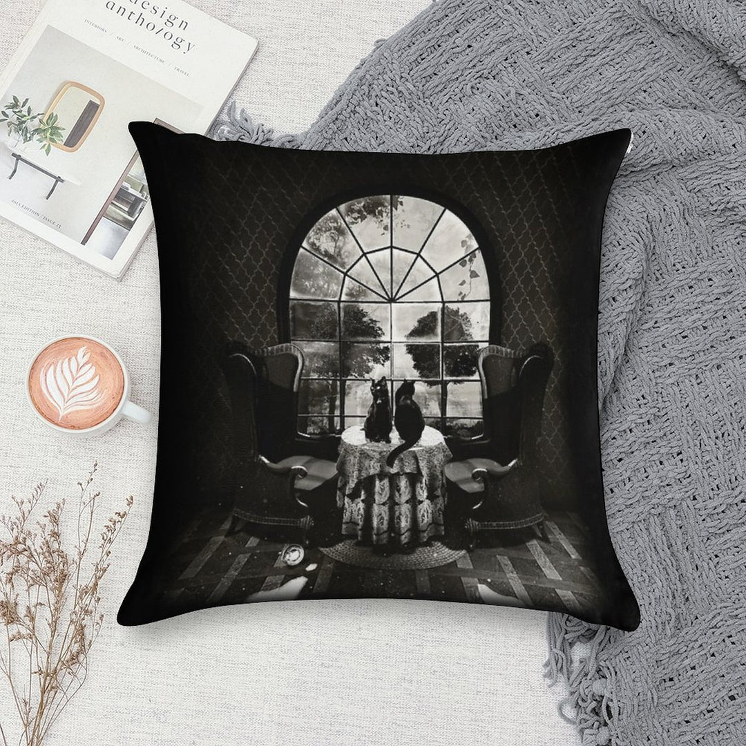 Room Skull Soft Bedroom Essential Throw Pillow