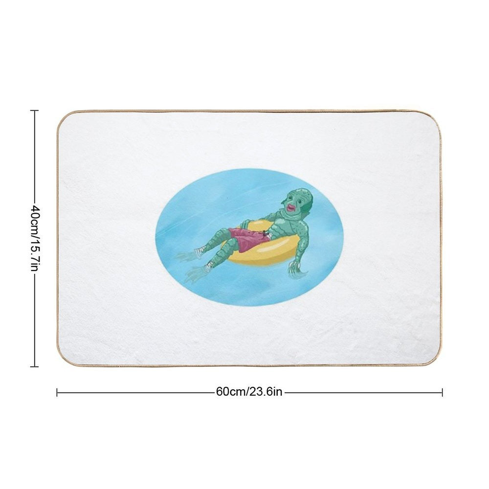 Creature from Typhoon Lagoon  Long-Lasting Bath Mat