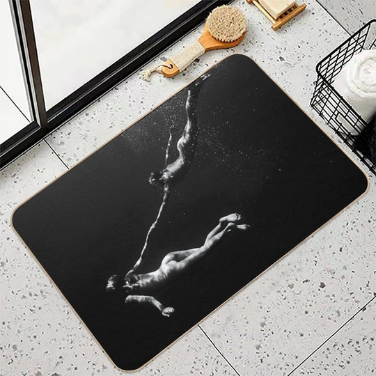 Keep on Loving You  Repositionable Bath Mat