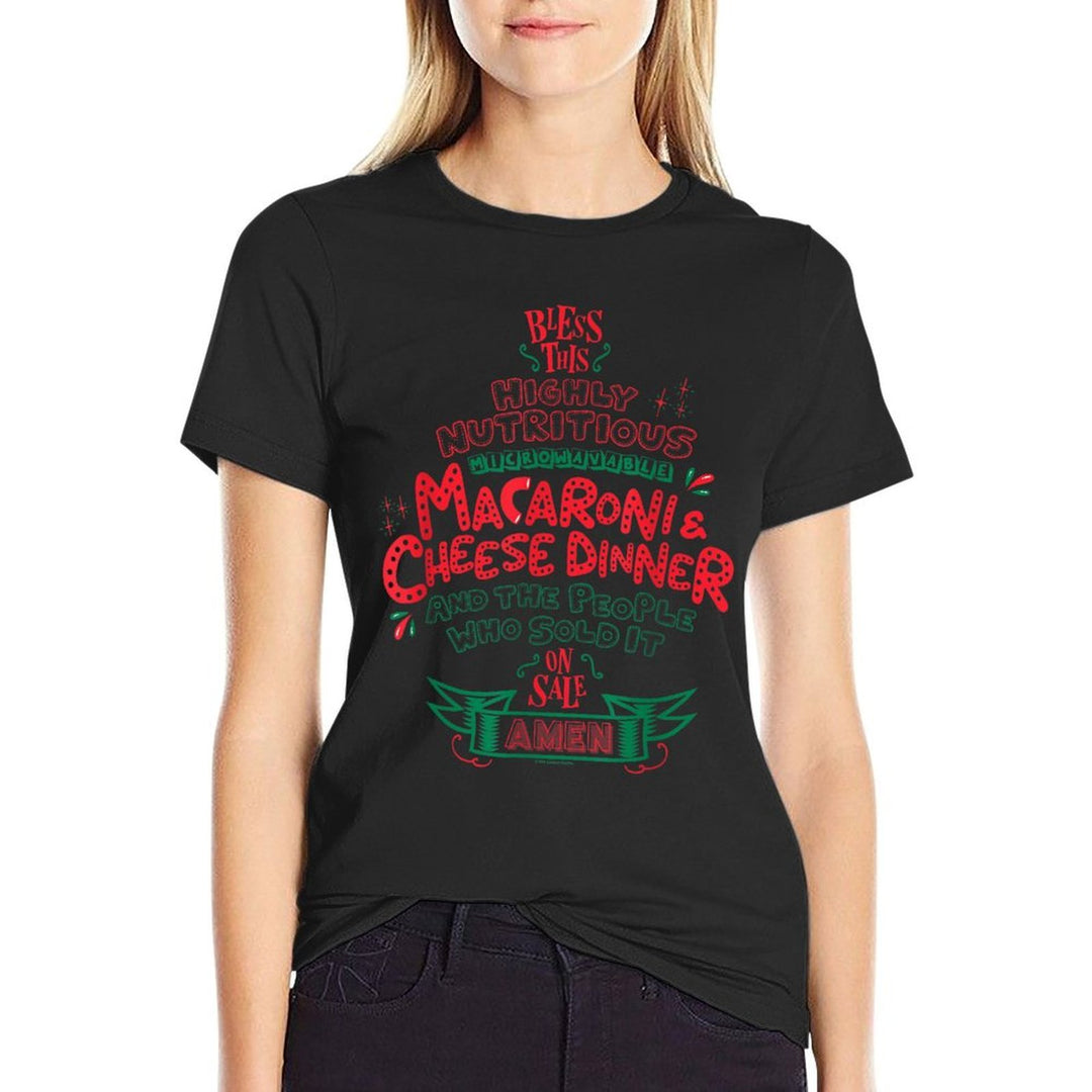 Home Alone Christmas Bless This Highly Nutritious Macaroni  Affordable Price T-Shirt