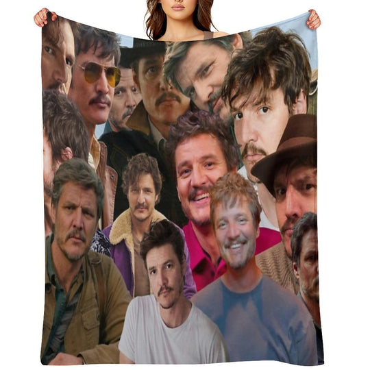 Pedro Pascal All-season Throw Blanket