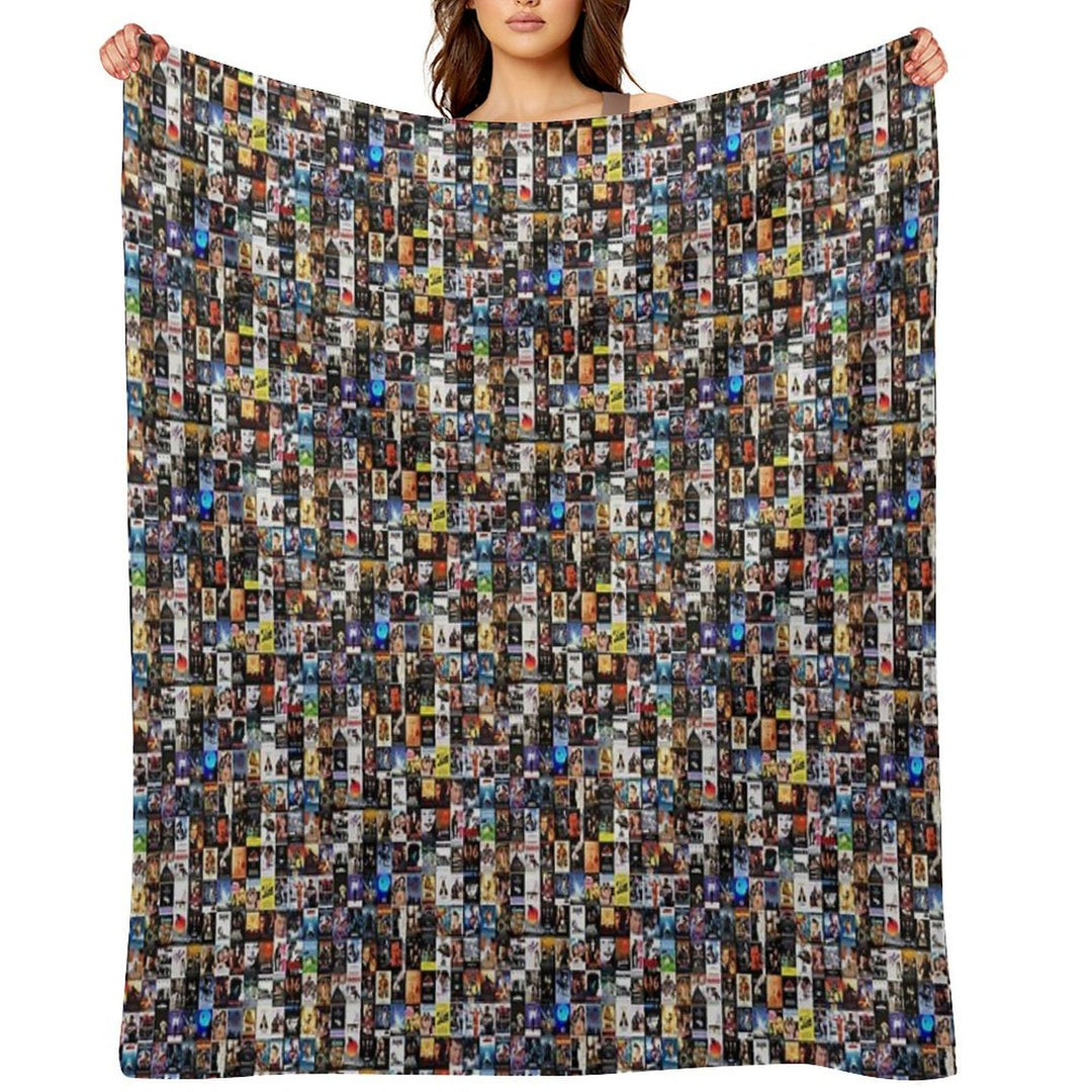 Mixed Movie Montage Comfort Throw Blanket
