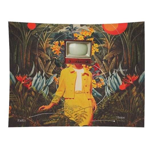 She Came from The Wilderness Tapestry