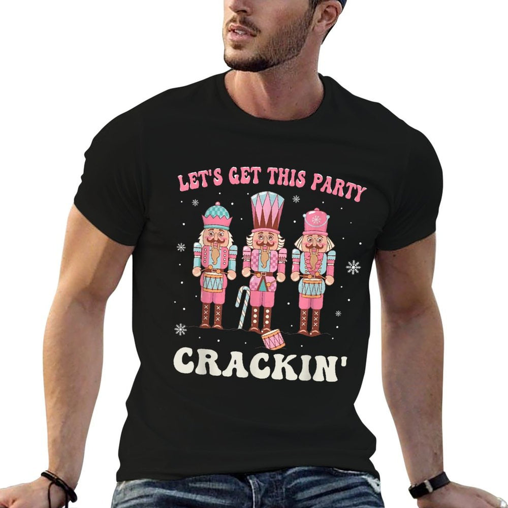 Lets Get This Party Crackin Nutcracker Pajamas Girl Kid  Eco-friendly Material T-Shirt