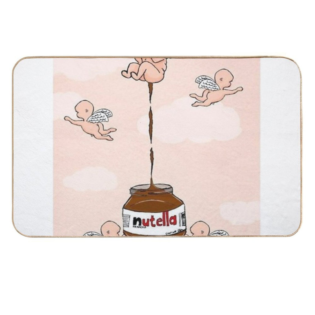 Nutella Angels  Absorbent Bath Mat