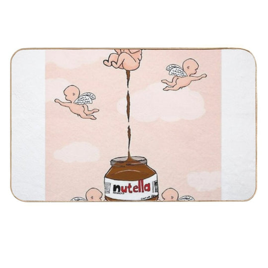 Nutella Angels  Absorbent Bath Mat