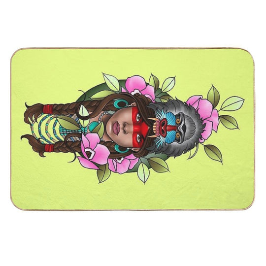 Spirit of The Wild  Fade-Resistant Bath Mat