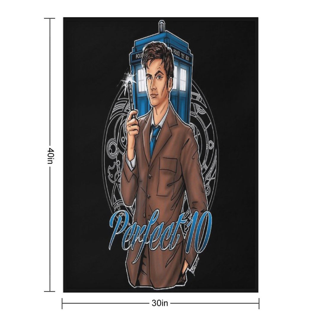 Perfect 10 Plush Throw Blanket