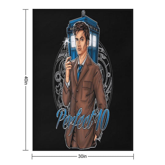Perfect 10 Plush Throw Blanket