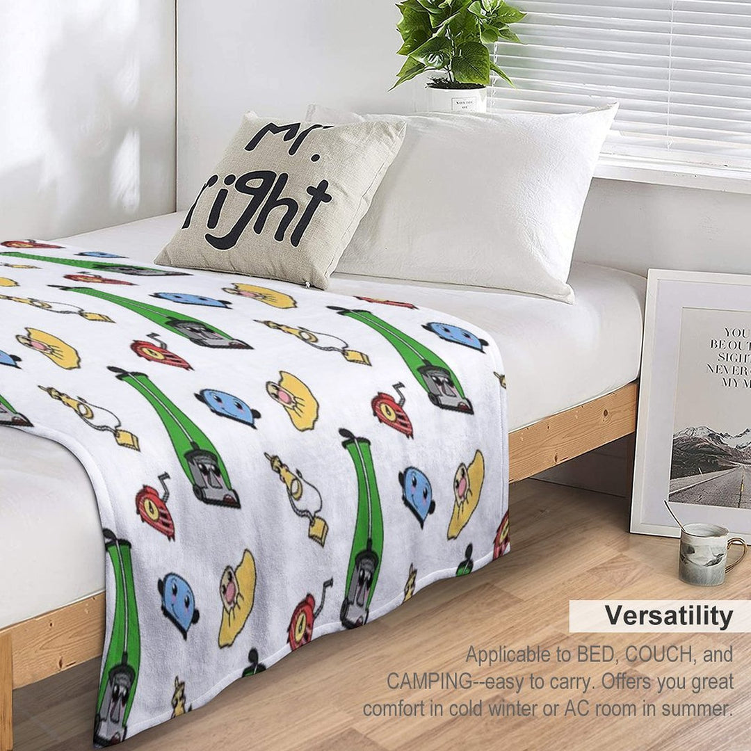 The Gang's All Here. Velvety-soft Throw Blanket