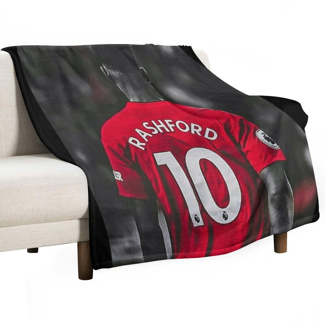 Marcus Rashford Anti-pilling Throw Blanket