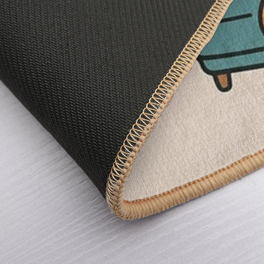 Cat Therapy Session  Absorbent Bath Mat