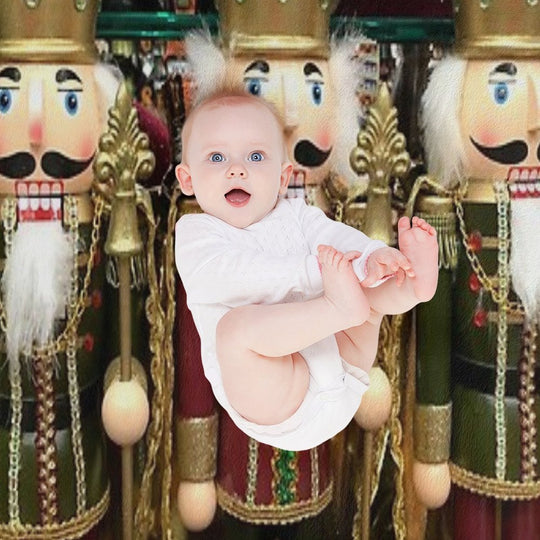 Christmas Nutcracker Trio Compact Throw Blanket