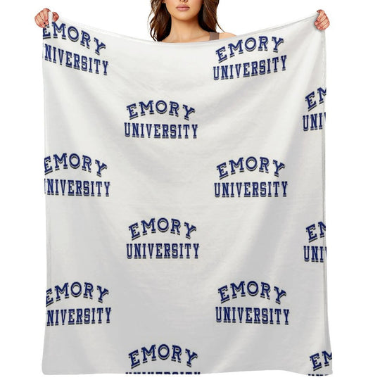 Emory University Comfort Throw Blanket